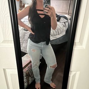 Express/Black Dress Tank